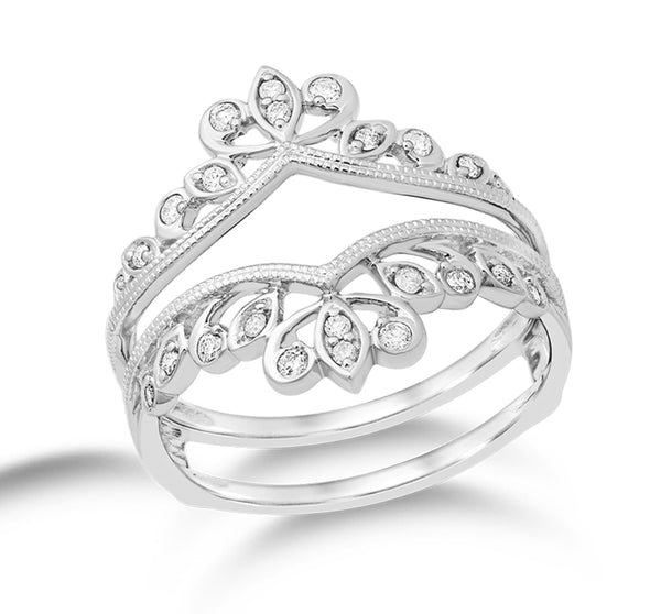 14K 1.00CT Diamond Ring Guard