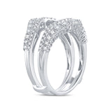 14K 1.00CT DIAMOND RING GUARD