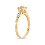 14K  0.37CT DIAMOND RING