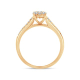 14K  0.37CT DIAMOND RING