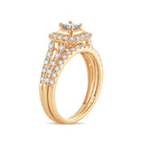 14K 1.00CT DIAMOND BRIDAL RING