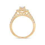 14K 1.00CT DIAMOND BRIDAL RING