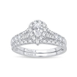 14K 1.00CT DIAMOND BRIDAL RING