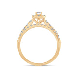 14K 1.02CT DIAMOND BRIDAL RING