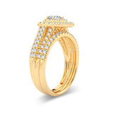 14K 1.00CT DIAMOND BRIDAL RING