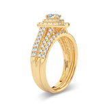 14K 1.00CT DIAMOND BRIDAL RING