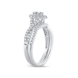 14K 0.69CT DIAMOND BRIDAL RING