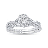 14K 0.51CT DIAMOND BRIDAL RING