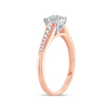 14K 0.37CT DIAMOND RING