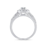 14K 1.14CT DIAMOND BRIDAL RING