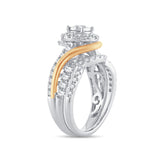 14K 1.10CT DIAMOND BRIDAL RING