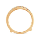 14K  0.50CT  DIAMOND  RING GUARD