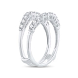 14K 1.00CT DIAMOND RING GUARD