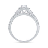 14K 1.00CT DIAMOND BRIDAL RING