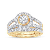 14K 1.00CT DIAMOND BRIDAL RING