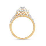 14K 1.00CT DIAMOND BRIDAL RING