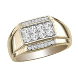 14K 0.75CT DAIM MEN'S RING