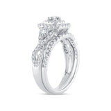 14K 01.00CT DIAMOND BAND