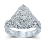 14K 1.50CT DIAMOND BRIDAL RING