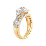 14K 01.00CT DIAMOND BAND