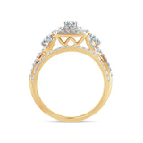 14K 01.00CT DIAMOND BAND