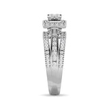 Diamond Engagement Ring 3/4 ct tw in 10K White Gold