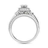 Diamond Engagement Ring 3/4 ct tw in 10K White Gold