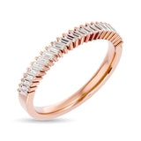 Diamond Ladies Band 1/4 ct tw in 14K Rose Gold