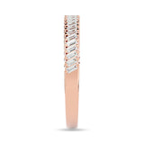 Diamond Ladies Band 1/4 ct tw in 14K Rose Gold