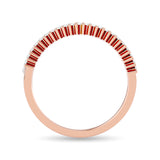 Diamond Ladies Band 1/4 ct tw in 14K Rose Gold