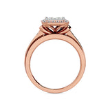 Diamond Engagement Ring 7/8 ct tw in 10K Rose Gold