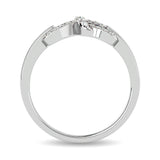 Diamond Infinity  Ring 1/6 ct tw in 10K White Gold